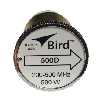 500D BIRD TECHNOLOGIES 7/8  Plug-in Element 500 Watt for Wattmeter BIRD 43 in the 200