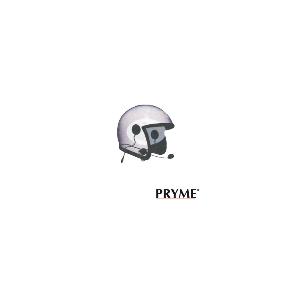 SPM802B PRYME Microphone with Boom for Open Helmet Vertex Radios VX-10 / 300 / 400 /