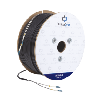 LINKEDPRO BY EPCOM EF300LC 984 ft (300 m) Drum of Fiber Optic Si