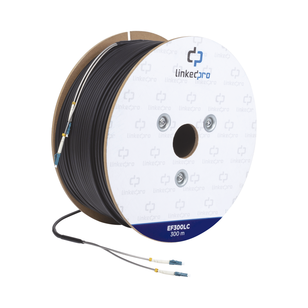 LINKEDPRO BY EPCOM EF300LC 984 ft (300 m) Drum of Fiber Optic Si