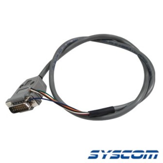 GRR15S Syscom Interface Cable with B15A Connector for Radio Programming GRR-15S