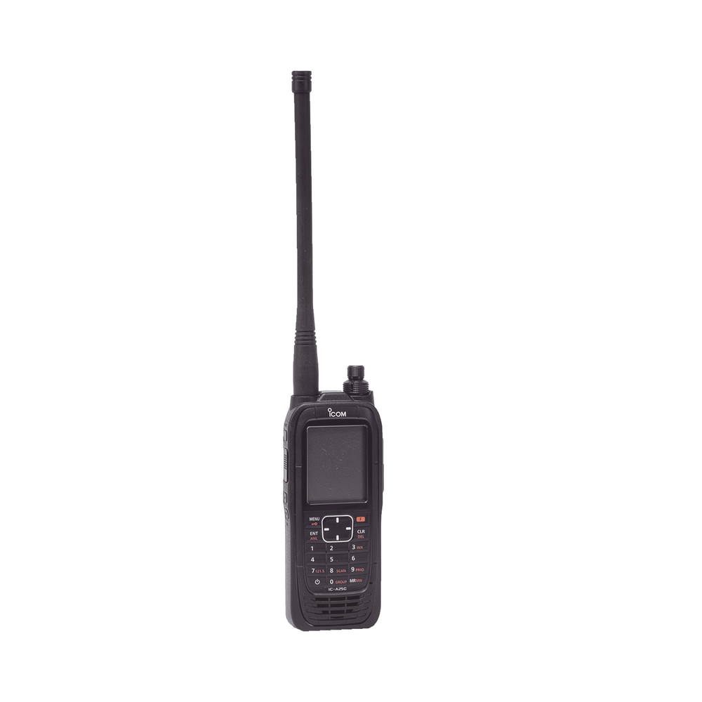 A25C86USA ICOM VHF Air Band Transceiver with LCD Display of 2.3 Inches 6W (PEP) of Po