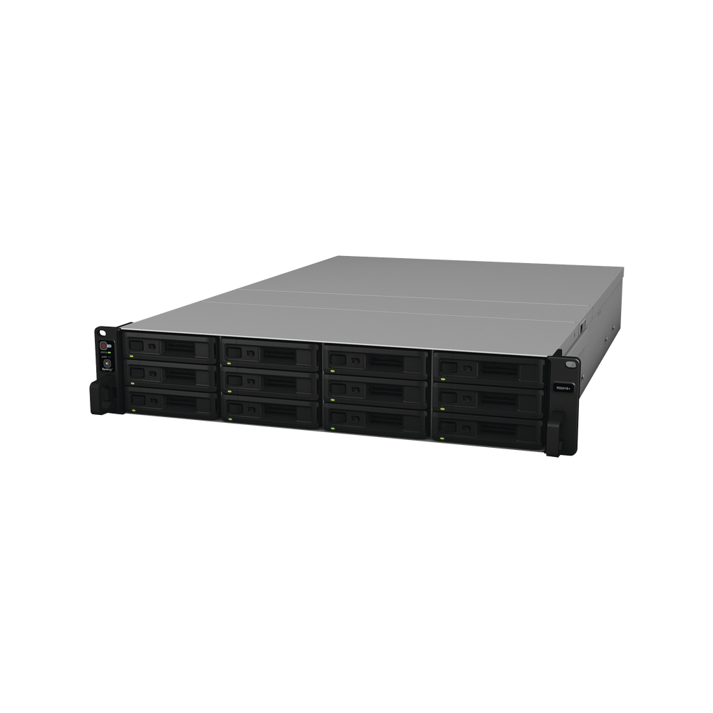 RS2418PLUS SYNOLOGY NAS Server for Rack of 12 Bays up to 384TB RS2418PLUS