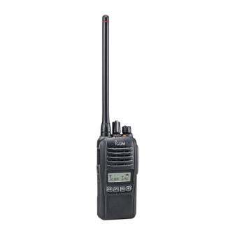 F1100DS63USA ICOM 136-174MHz IDAS Portable with 128 Channels Display and Limited Keyp