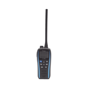 ICOM M25BLUE51USA 5W Floating Marine VHF Handheld Marine Blue Fr