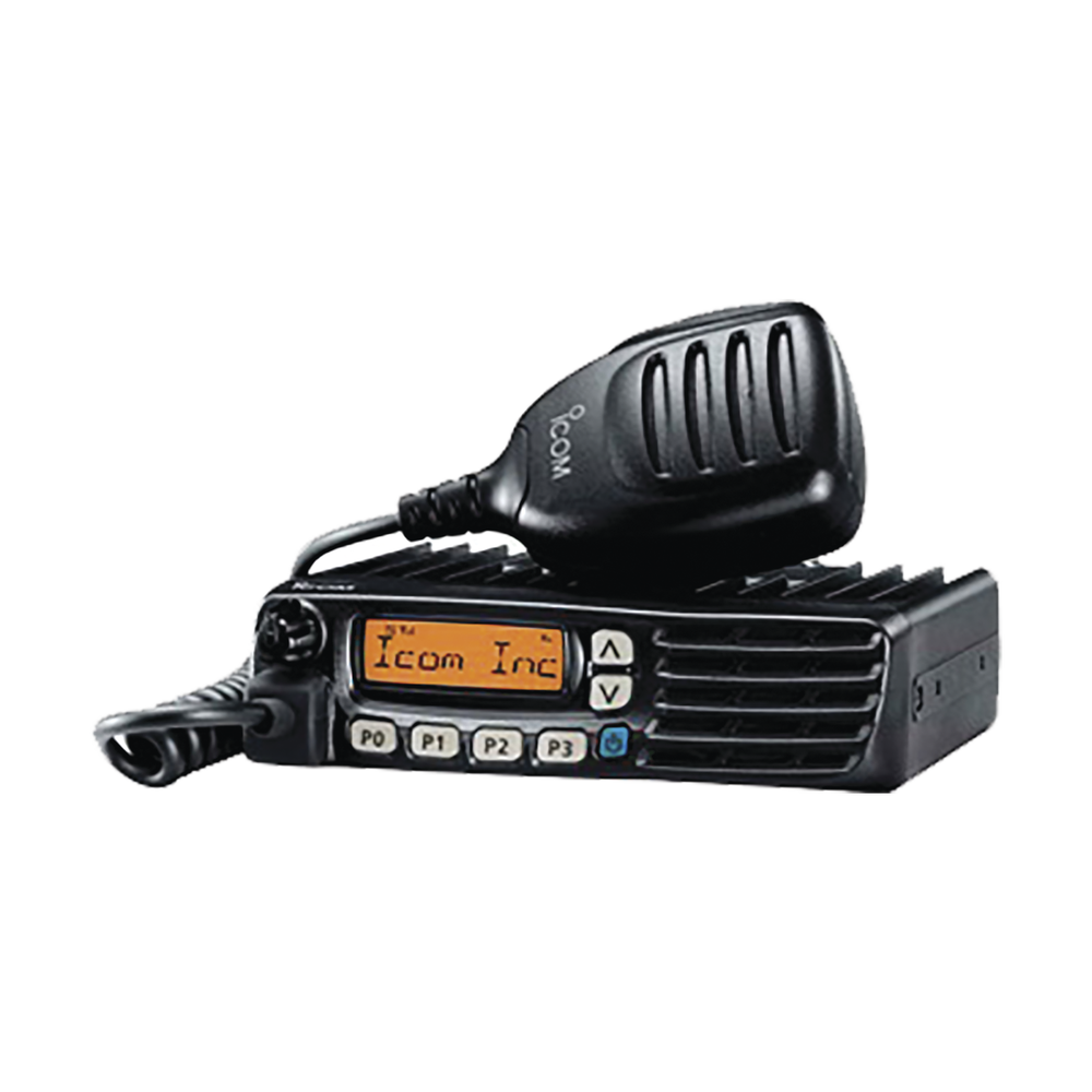 F502166USA ICOM VHF Mobile Radio 136-174 MHz 45 Watts 128 Channels 8 Zones 6 Programm