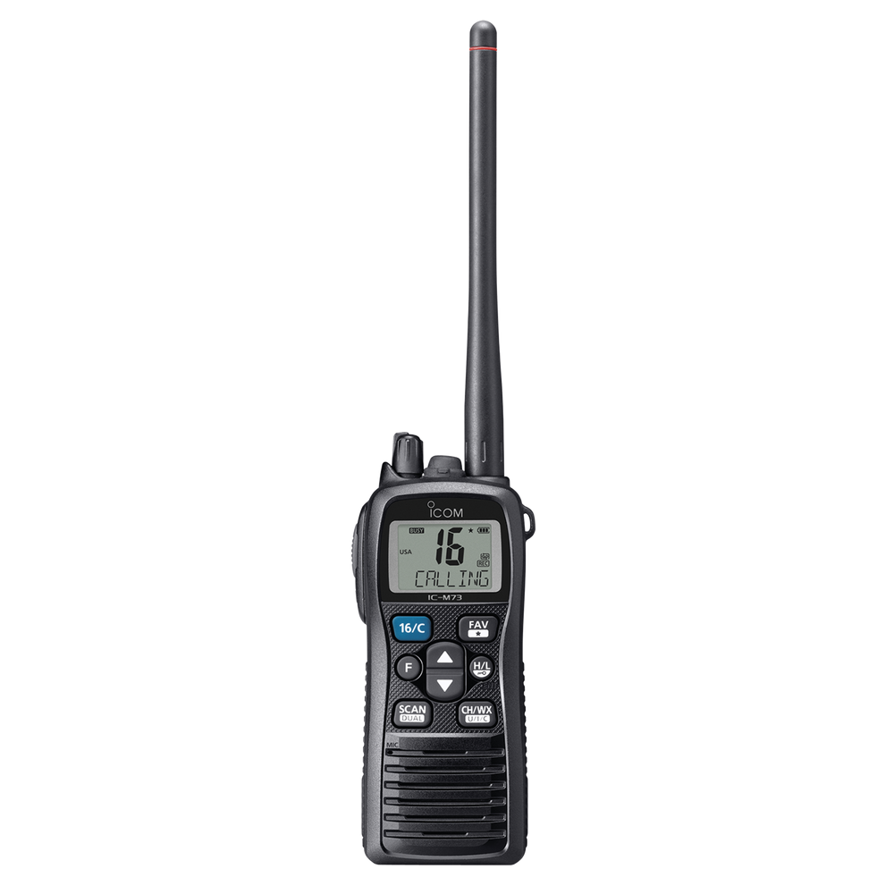 ICOM M7361USA Portable Marine Radio MIL-810 G 6W Frequency Tx 15