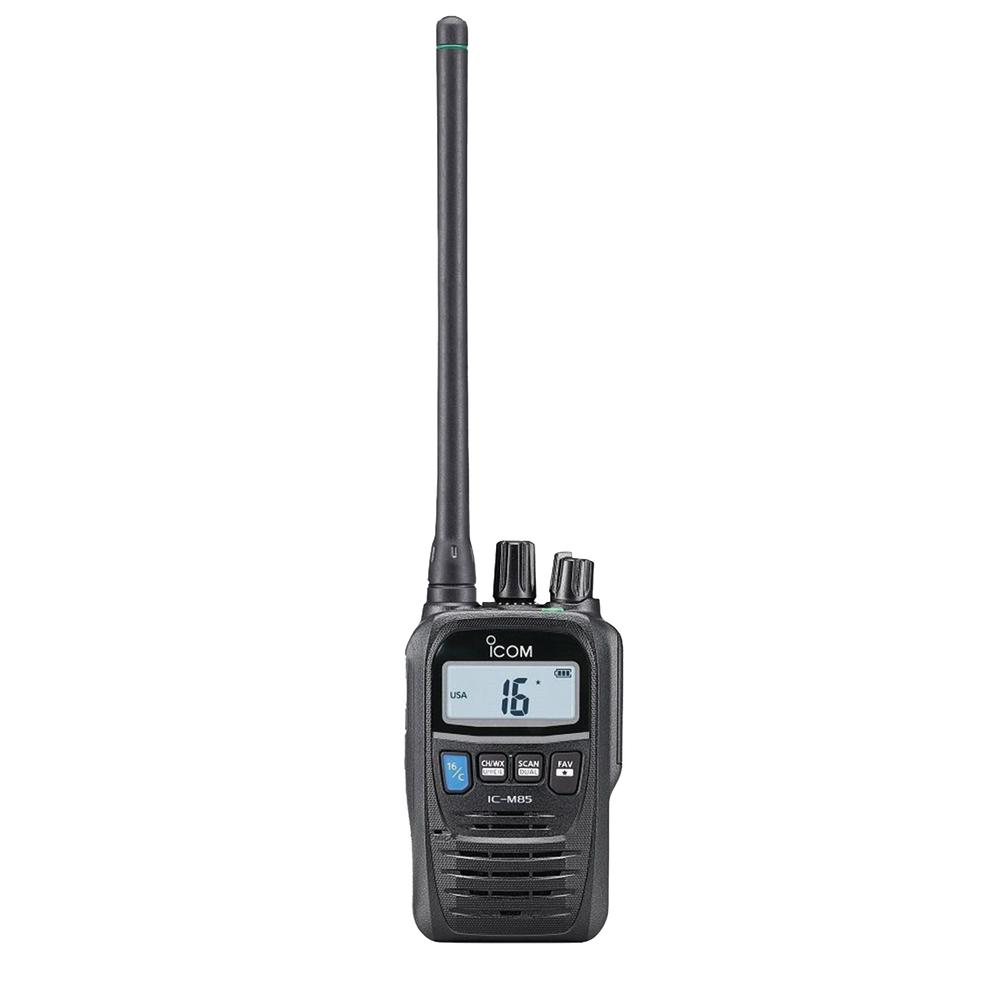 ICOM M85UL31USA Portable Marine Radio MIL-810 G 6W Frequency Tx