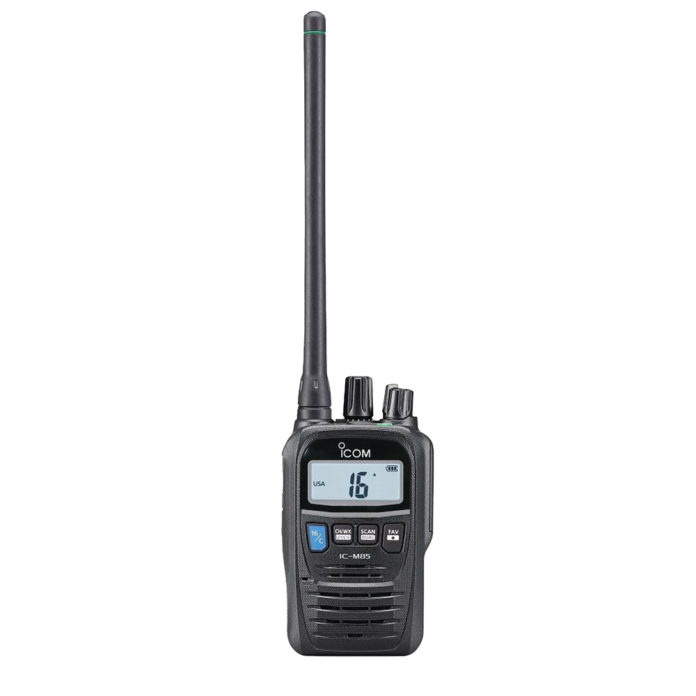 M85UL31USA ICOM Portable Marine Radio MIL-810 G 6W Frequency Tx 156.025157.425 MHz /