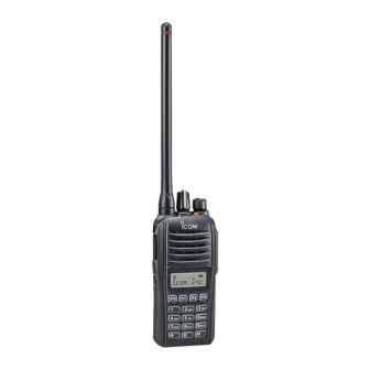 F2100DT83USA ICOM Portable Digital ICOM Transceiver Rx-Tx: 450-470MHz type-D Trunking