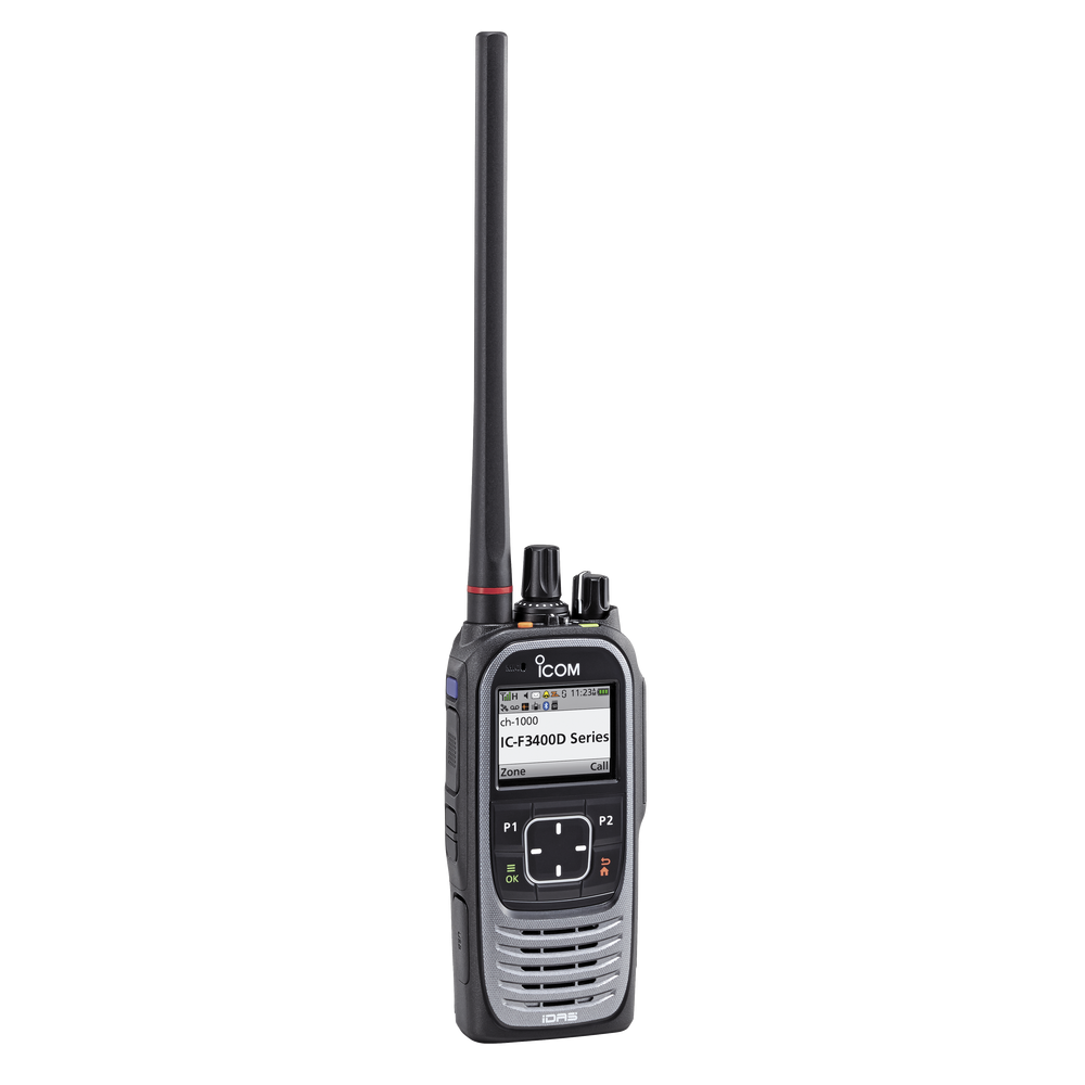 F3400DS51USA ICOM Analog and digital portable radio on range 136-174MHz with 1024 cha