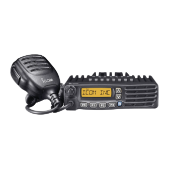 F6121D76USA ICOM Mobile Digital UHF 400-470 MHz 45W  128 Channels 8 Zones 8-Character