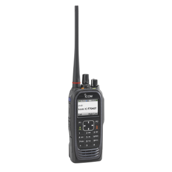 F7040T ICOM Portable UHF 10-key type Radio 3W 700-800MHz 1024 Channels Sumbmersible I