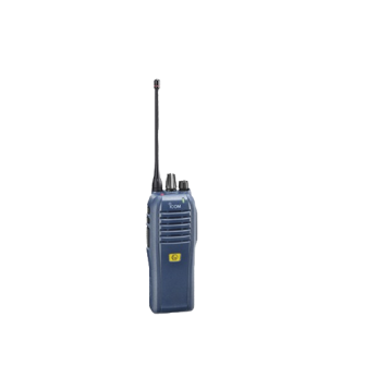 F3201DEX14 ICOM Portable Intrinsically Safe Radio 1W 136-174 MHz 16 Channels VHF Digi