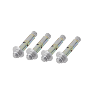 BARRENANCLA LINKEDPRO BY EPCOM 4-Piece Kit 3/8  x 3  Expansion Bolts with 1/2  Anchor