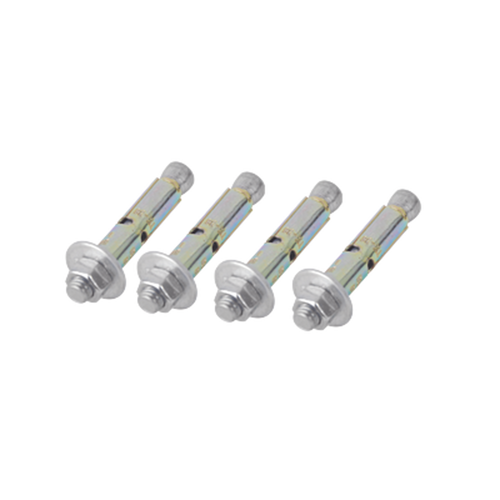 BARRENANCLA LINKEDPRO BY EPCOM 4-Piece Kit 3/8  x 3  Expansion Bolts with 1/2  Anchor