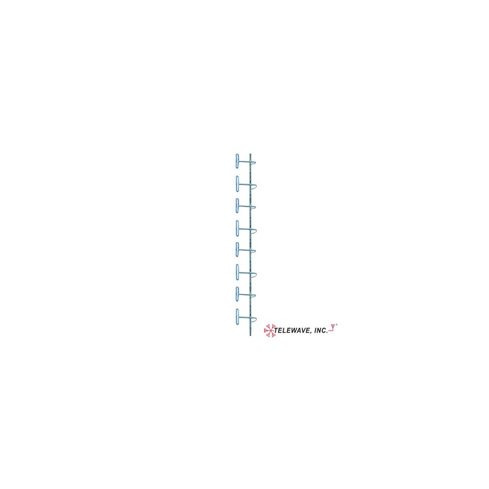 ANT150D712 TELEWAVE INC VHF Dipole Array Base Antenna 138 - 174 MHz 8 Elements 7 to 1