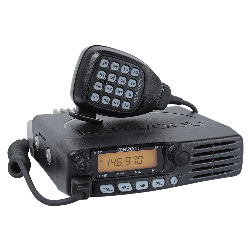 KENWOOD TM281AK VHF Mobile Radio Amateur (microphone included).