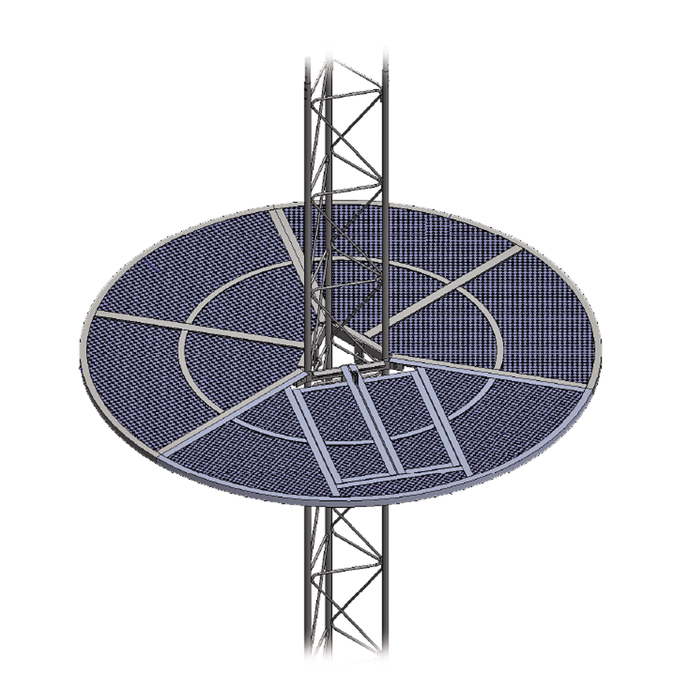 SYSCOM TOWERS SJB30G Bracket for STZ30G Tower Sections Hot-dip G