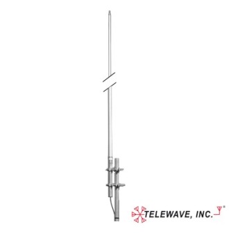 ANT150F64 TELEWAVE INC Collinear Fiber Glass Base Antenna 156-164