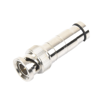 TTRG16 EPCOM TITANIUM 75 Ohm Axial Compression BNC Male Connector for RG-59/U Coaxial