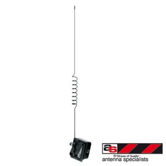 APR153 PCTEL VHF Mobile Antenna on Glass 150-174 MHz Unit Gain 50 W 4.5 m / RG-58U UH