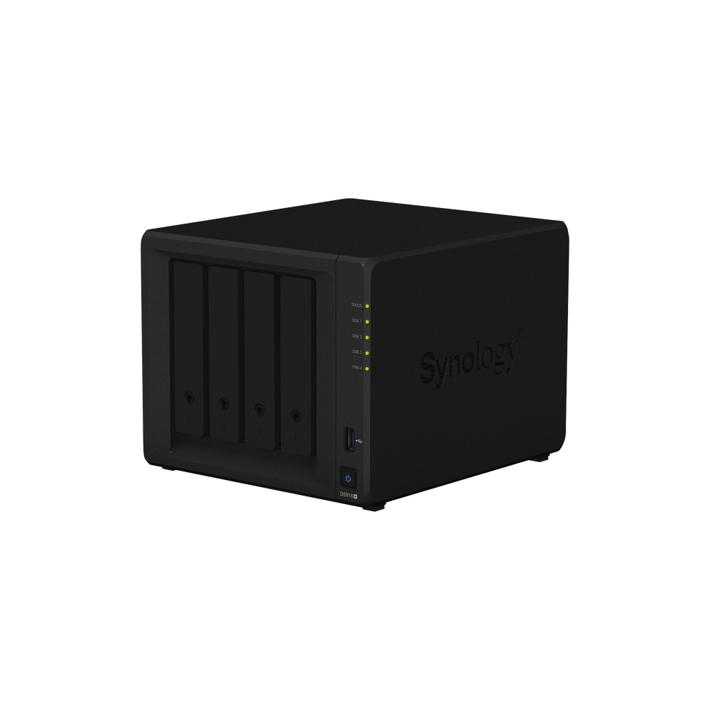 DS918PLUS SYNOLOGY 4 Bays NAS Server / Up to 9 HDD of 12TB / Up t