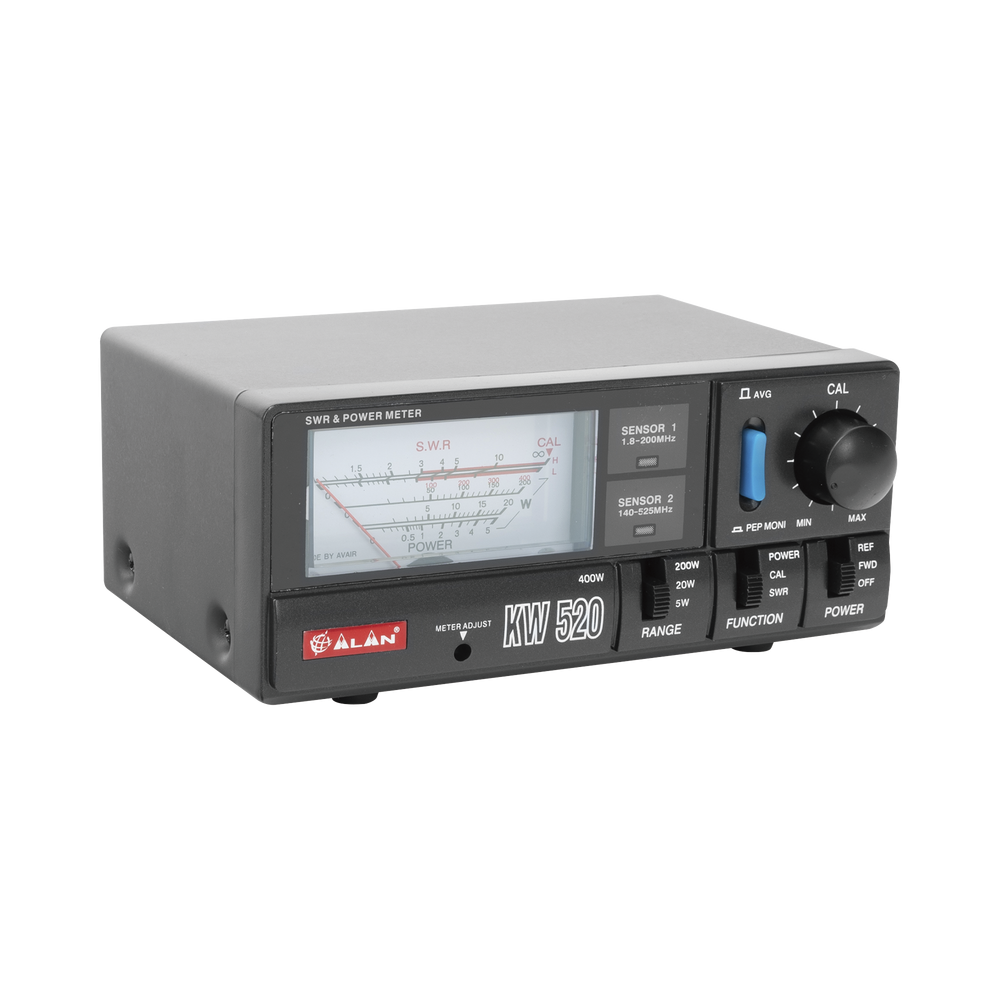 MIDLAND KW520 Semi-Professional Wattmeter for HF/VHF/UHF.