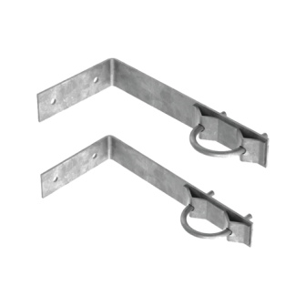 SMRPH SYSCOM TOWERS Wall Attachment Hardware for Mast (2 Pieces)
