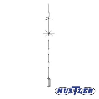 5BTV HUSTLER HF Base Antenna 1000 W Connector UHF Female Height 2