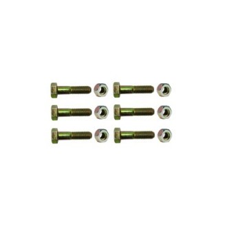TORNTZ30 SYSCOM TOWERS 5 Pack Grade 5 bolts and nuts  1/4 x 1-1/4