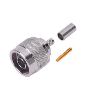 RF INDUSTRIES LTD RP1005C Reverse Polarity N Male Connector to C