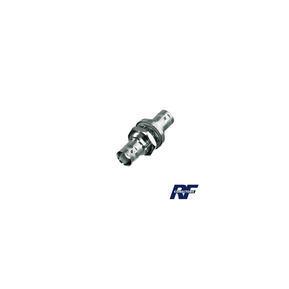 RF INDUSTRIES LTD RFB1135 Double BNC Female Bulkhead Adapter Mou