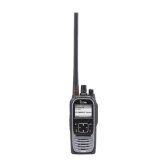 ICF4400DS11 ICOM Portable Digital Radio with 1024 Channels on Ran