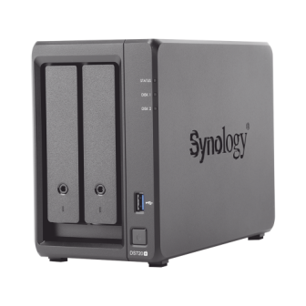 DS720PLUS SYNOLOGY Desktop NAS Server of 2 Expandable Internal Bays up to 7 Bays (16T