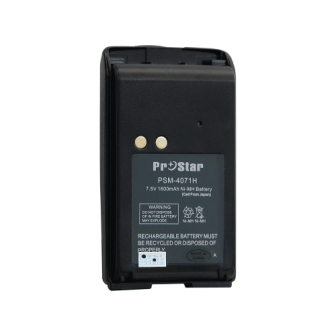 PSM4071H PROSTAR Ni-MH Battery 1500 mA. for Motorola BPR40 / MAG ONE Radios PSM4071H