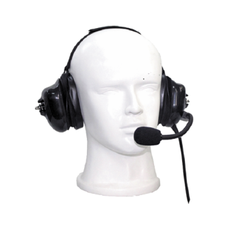 TX740M01 TX PRO Headphones with Padded Gel Earmuffs with Noise Canceling Flexible Mic