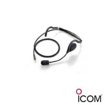 HS95 ICOM Behind-the-neck Headset with Flexible Boom Microphone.