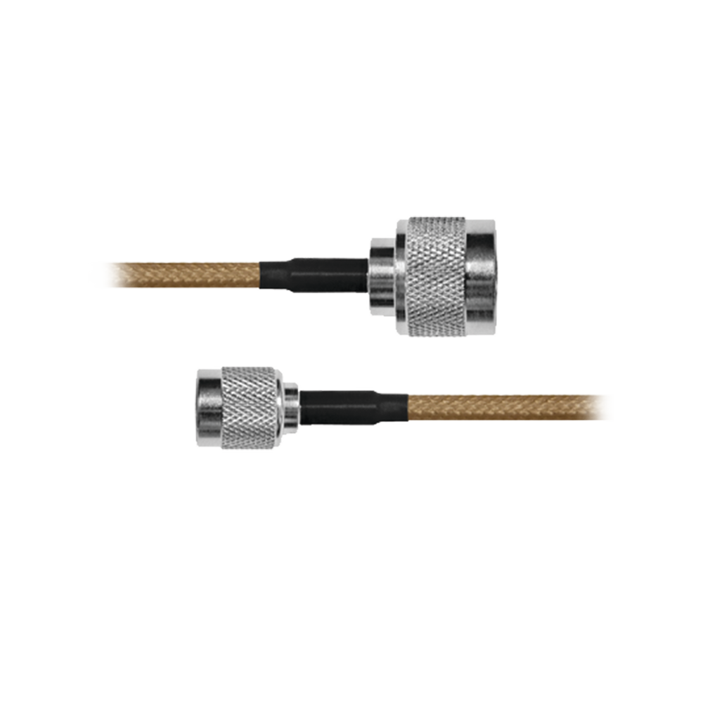 SN142TNC30 EPCOM INDUSTRIAL 11.81 in RG-142 Cable with N Male / TNC Male Connectors S