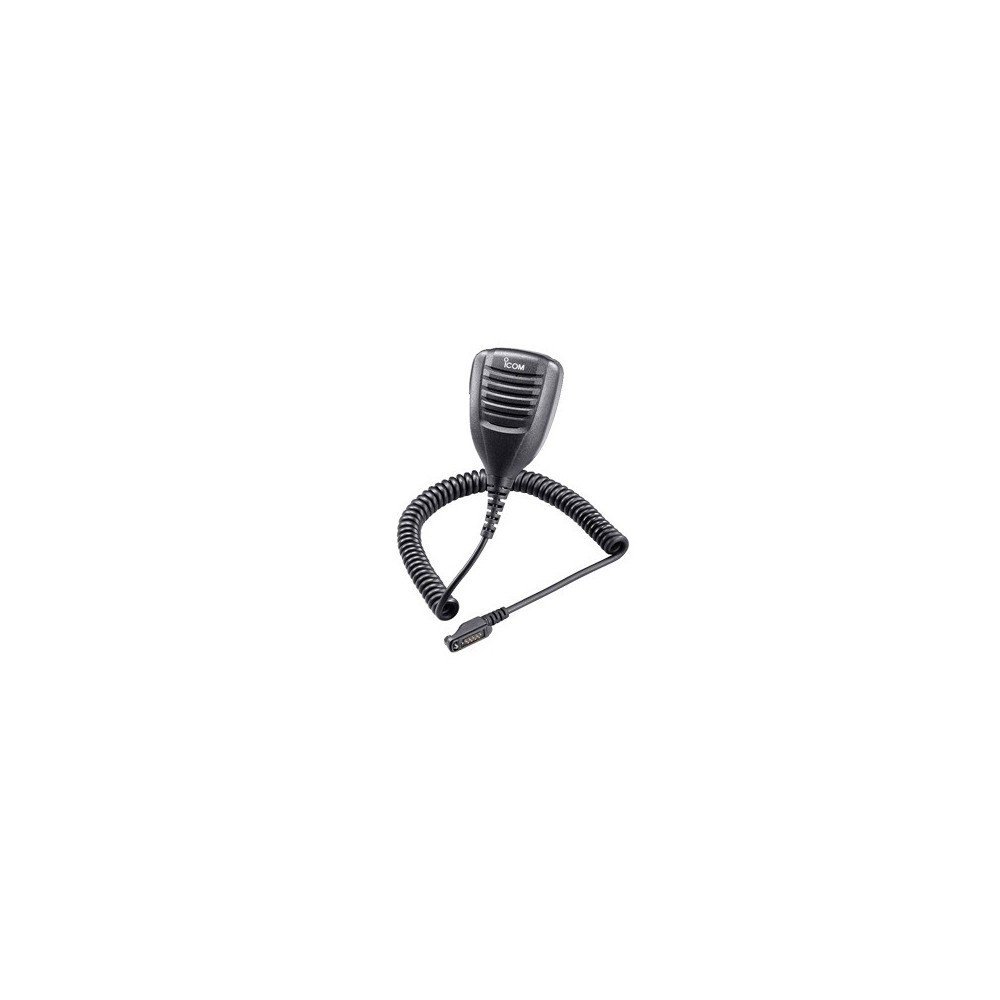 HM169 ICOM Heavy Duty Lapel Microphone. for IC-F3161/4161DS/DT IC-F50/60/V Handheld R