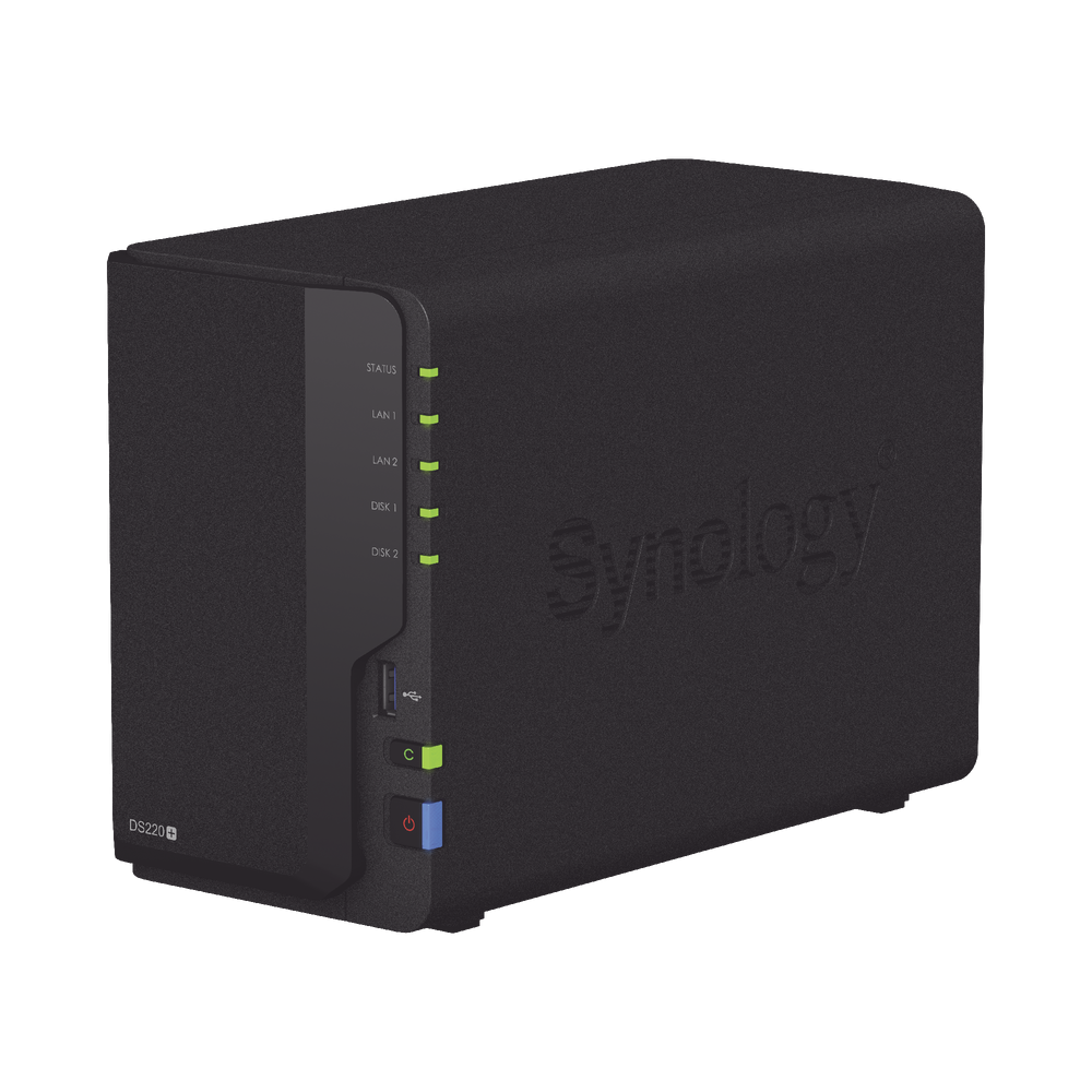 DS220PLUS SYNOLOGY Desktop NAS Server 2-bay (Up to 16TB per HDD)