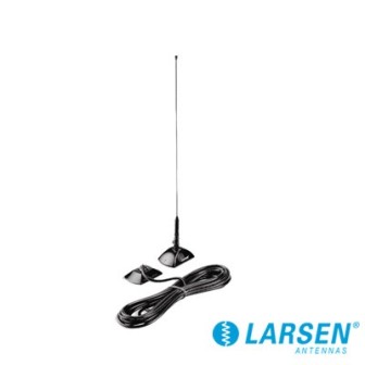 KG450UD larsen UHF Mobile Antenna on Glass 450-470 MHz Unit Gain 100 W Cable 4.2 m RG