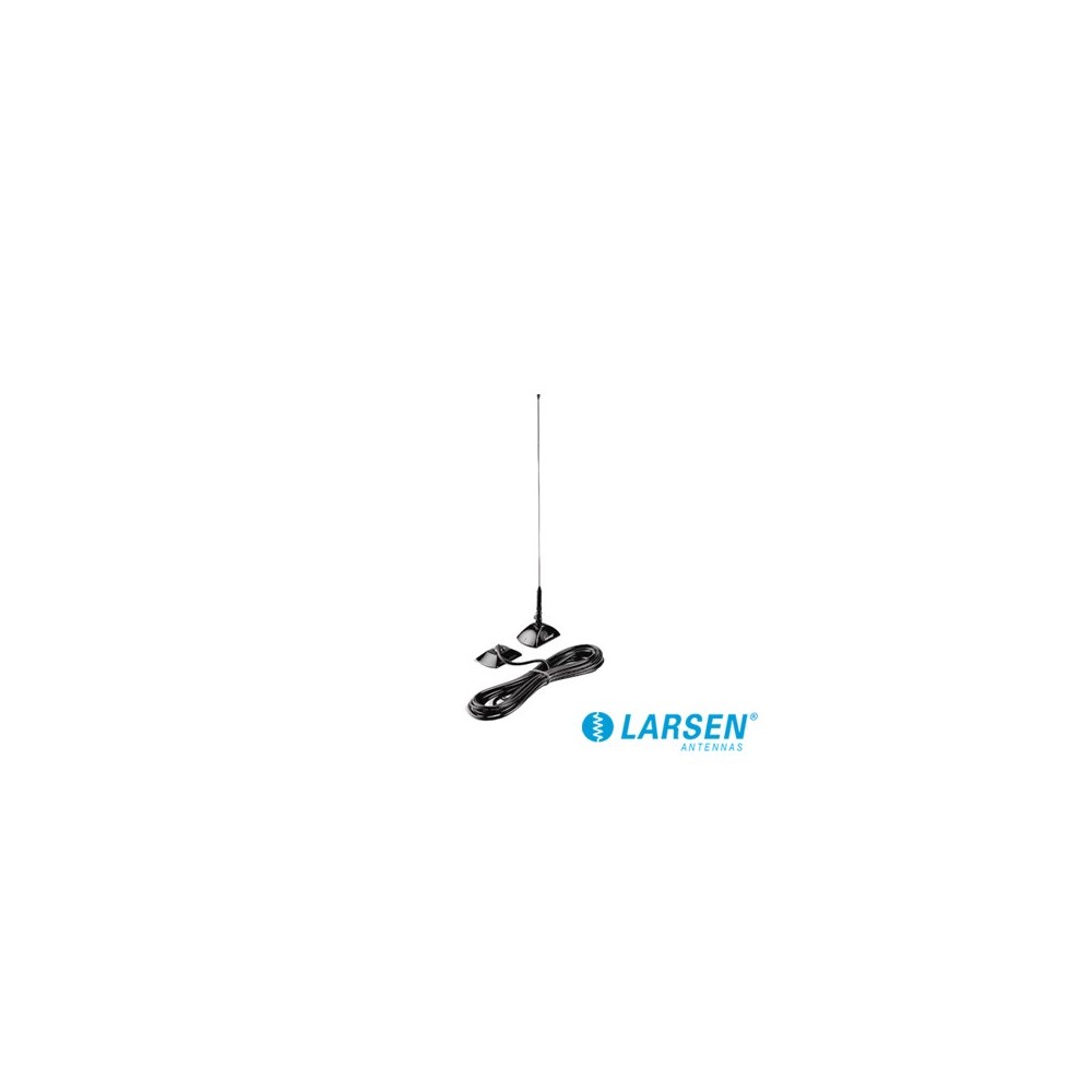 KG450UD larsen UHF Mobile Antenna on Glass 450-470 MHz Unit Gain 100 W Cable 4.2 m RG