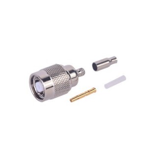 RP12021B RF INDUSTRIES LTD Reverse Polarity TNC Male Connector to Crimp on RG-174/U B