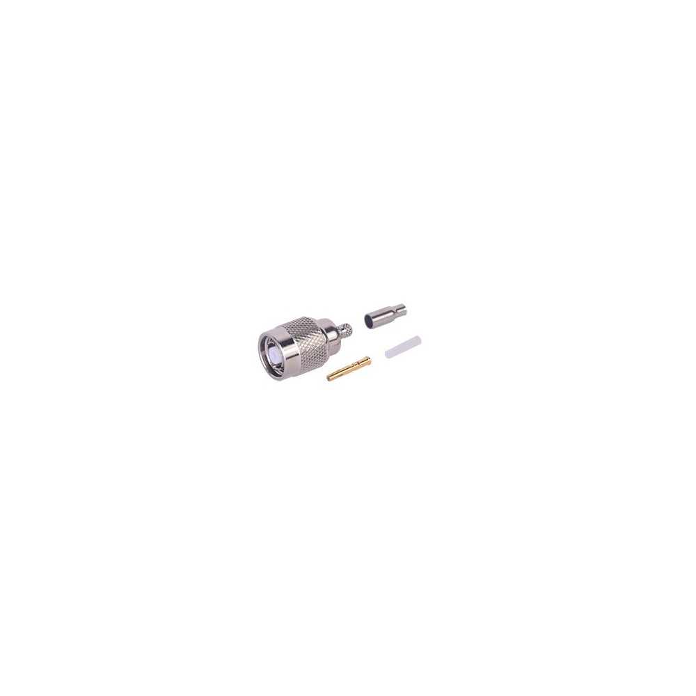 RP12021B RF INDUSTRIES LTD Reverse Polarity TNC Male Connector to Crimp on RG-174/U B