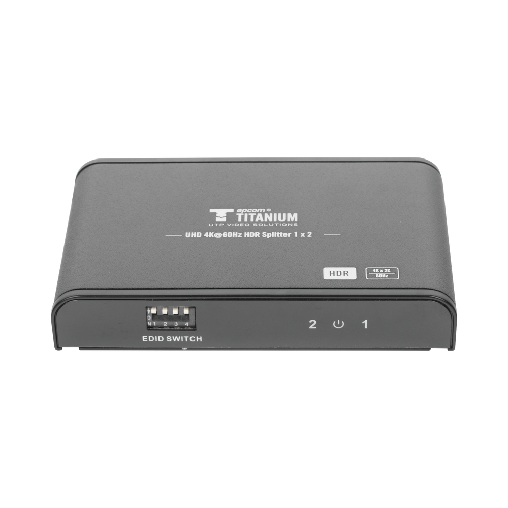 TT312HDRV20 EPCOM TITANIUM HDMI 4K Splitter from 1 Input to 2 Out