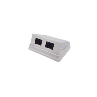 LPWP12 LINKEDPRO BY EPCOM Wall Jack with Cat5e UTP Angled LP-WP-12