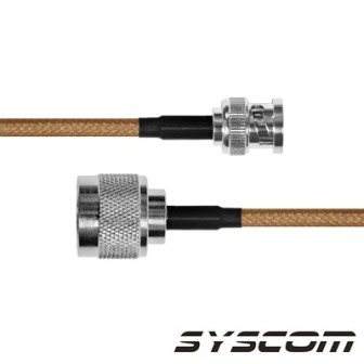 SBNC142N180 EPCOM INDUSTRIAL 5.9 ft RG-142/U Coaxial Cable with B