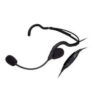 TX760M02 TX PRO Headphones with Neckband and Flexible Boom Microphone for Motorola HT