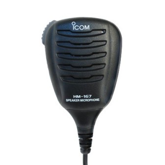 HM167 ICOM Submersible Speaker Microphone (IPX7) for IC-GM1600 IC